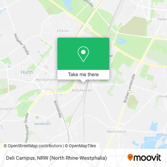 Карта Deli Campus