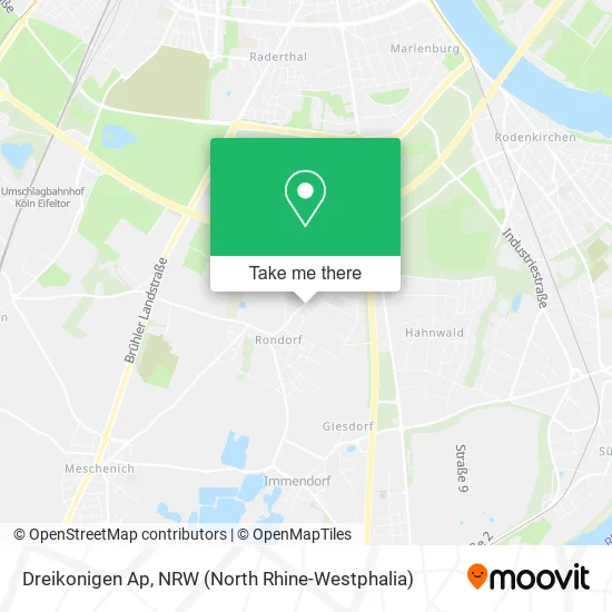 Карта Dreikonigen Ap