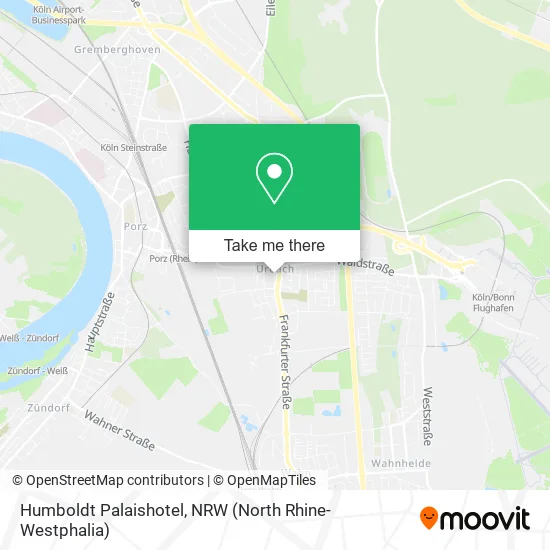 Карта Humboldt Palaishotel
