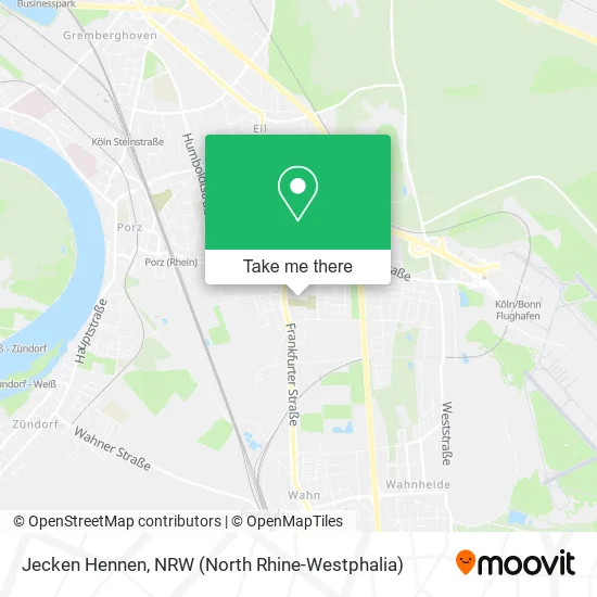 Карта Jecken Hennen