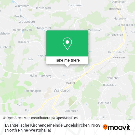 Evangelische Kirchengemeinde Engelskirchen map