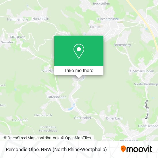 Remondis Olpe map