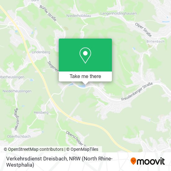 Verkehrsdienst Dreisbach map