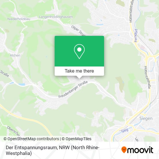 Der Entspannungsraum map