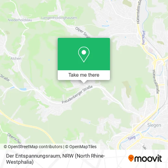 Карта Der Entspannungsraum