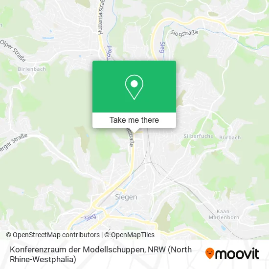 Карта Konferenzraum der Modellschuppen