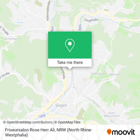 Friseursalon Rose Herr Ali map