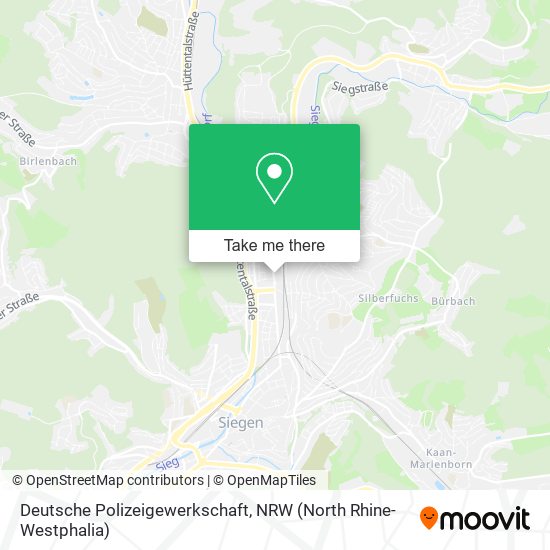 Deutsche Polizeigewerkschaft map