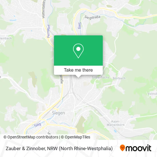 Карта Zauber & Zinnober