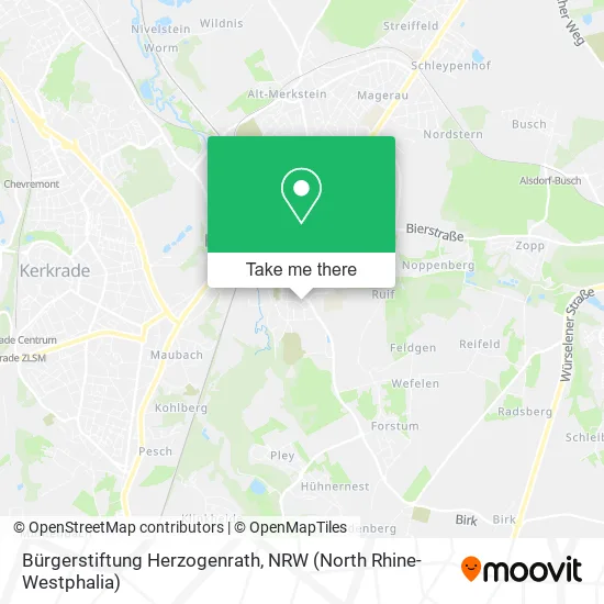 Карта Bürgerstiftung Herzogenrath