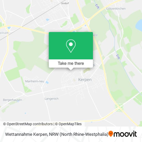 Wettannahme Kerpen map