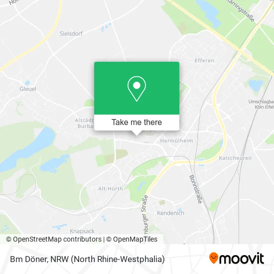 Карта Bm Döner