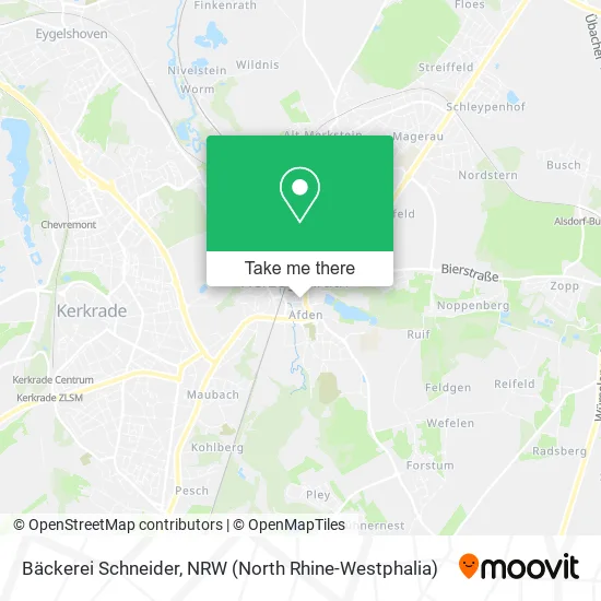 Bäckerei Schneider map