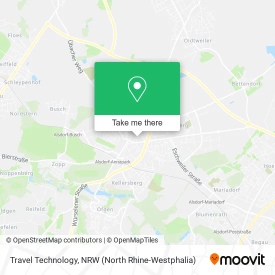 Карта Travel Technology