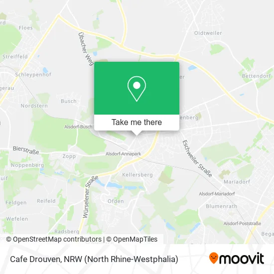 Cafe Drouven map
