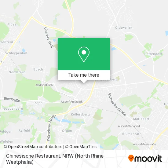 Chinesische Restaurant map