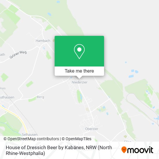 House of Dressich Beer by Kabänes map