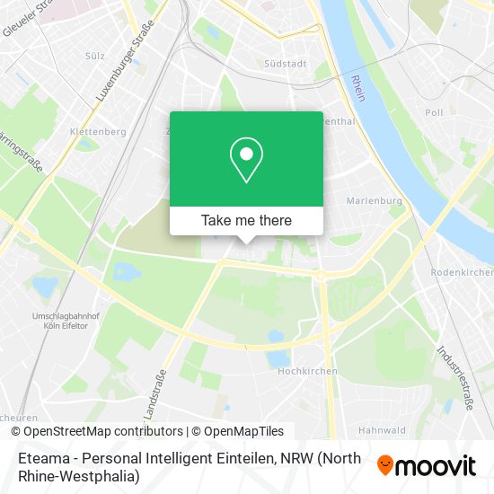 Eteama - Personal Intelligent Einteilen map