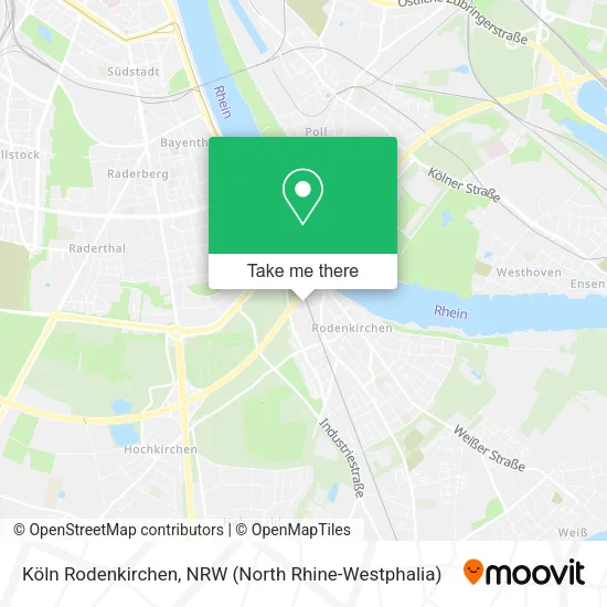 Köln Rodenkirchen map