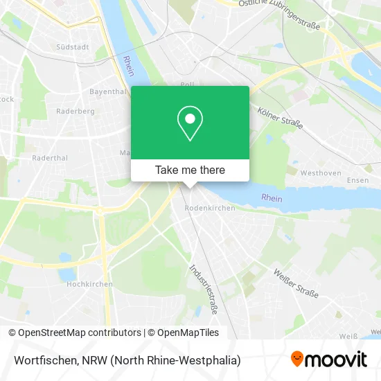 Карта Wortfischen