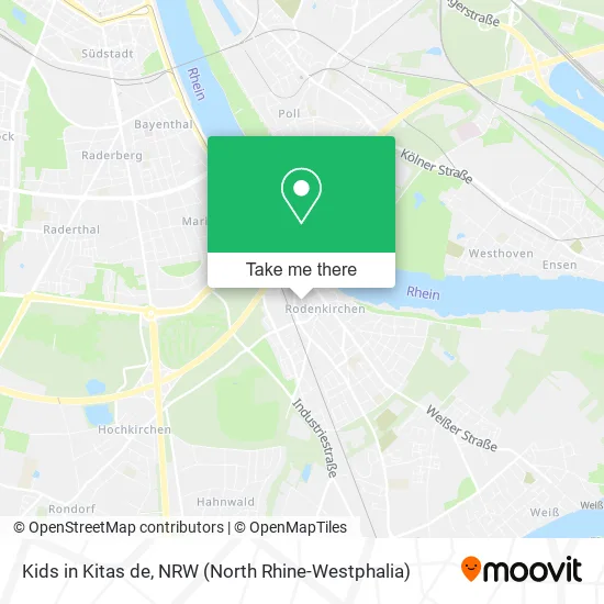 Карта Kids in Kitas de