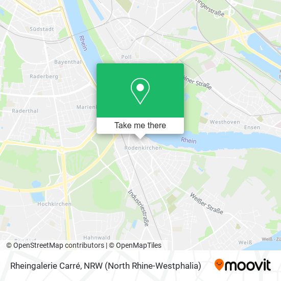 Rheingalerie Carré map