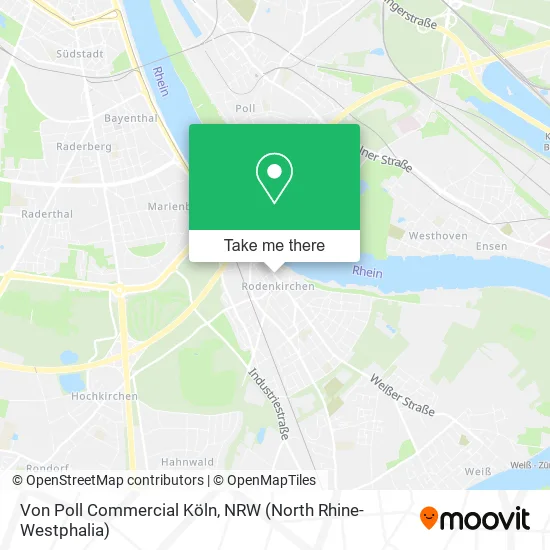 Карта Von Poll Commercial Köln