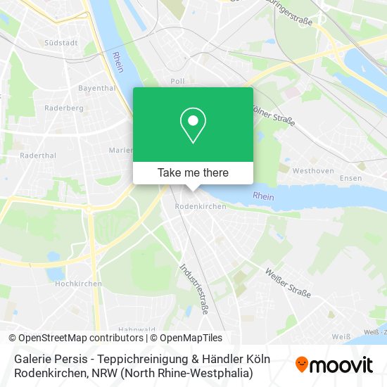 Galerie Persis - Teppichreinigung & Händler Köln Rodenkirchen map