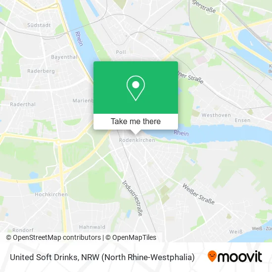 United Soft Drinks map