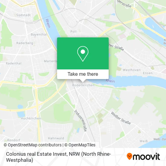 Карта Colonius real Estate Invest