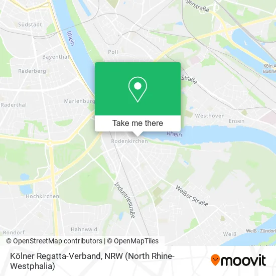 Карта Kölner Regatta-Verband