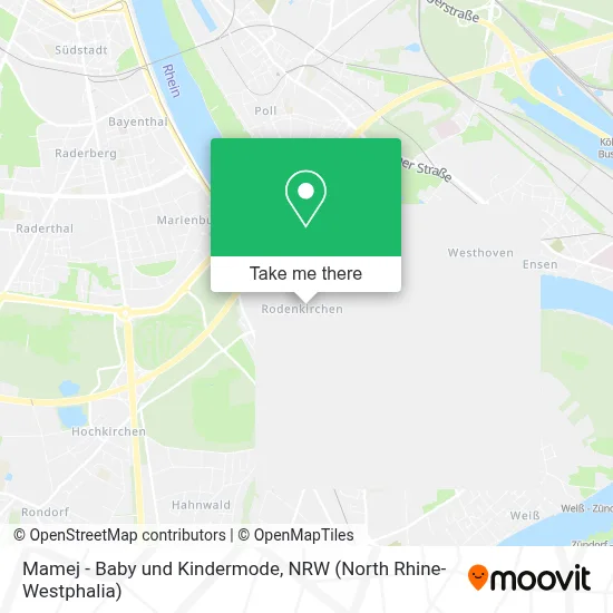 Mamej - Baby und Kindermode map