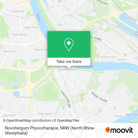 Карта Novotergum Physiotherapie