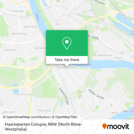 Карта Haarexperten Cologne