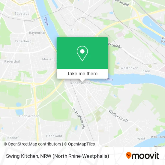 Карта Swing Kitchen