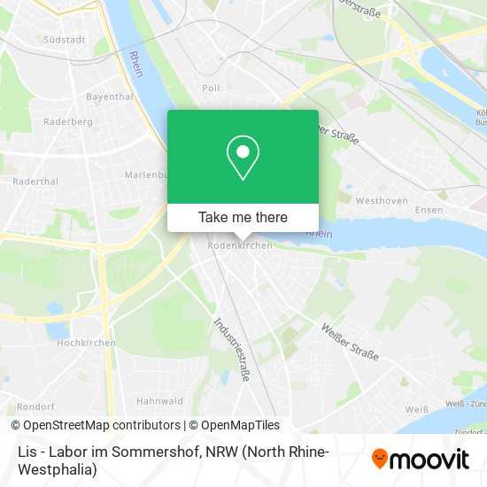 Lis - Labor im Sommershof map