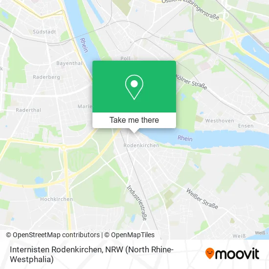 Internisten Rodenkirchen map