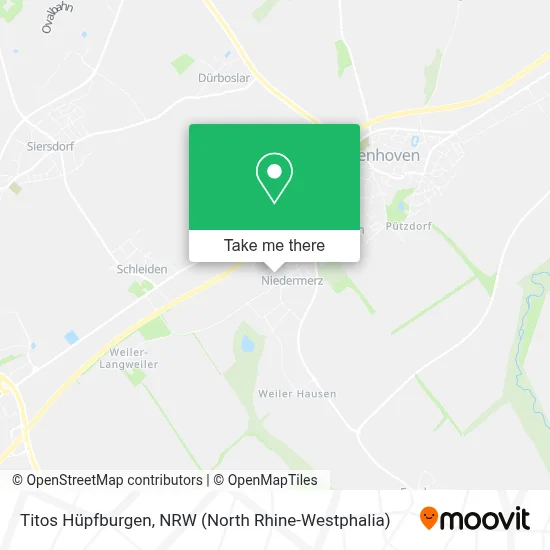 Titos Hüpfburgen map
