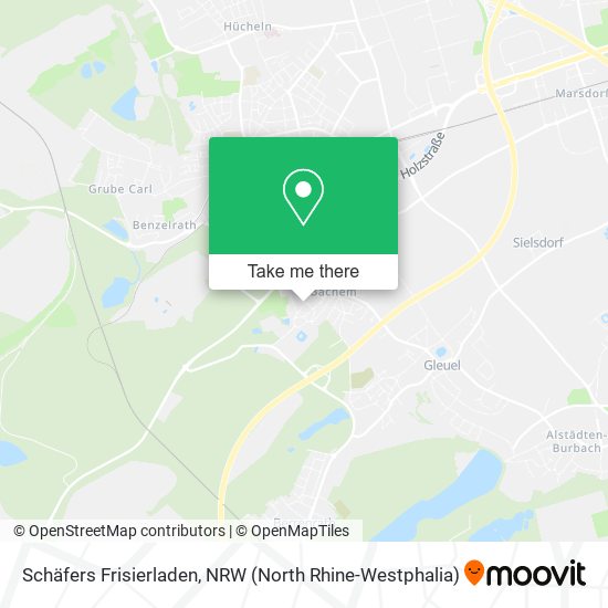 Schäfers Frisierladen map