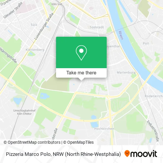 Pizzeria Marco Polo map