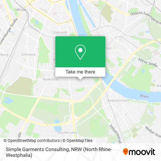 Simple Garments Consulting map