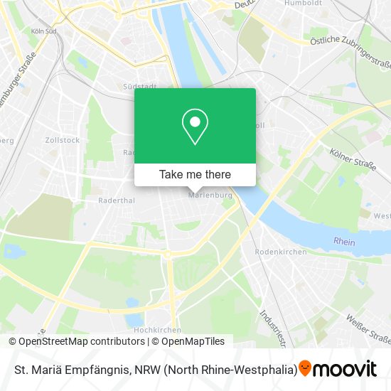 St. Mariä Empfängnis map