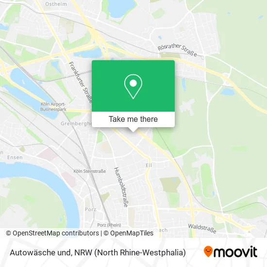 Карта Autowäsche und