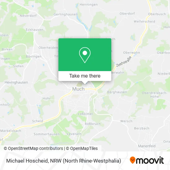 Michael Hoscheid map