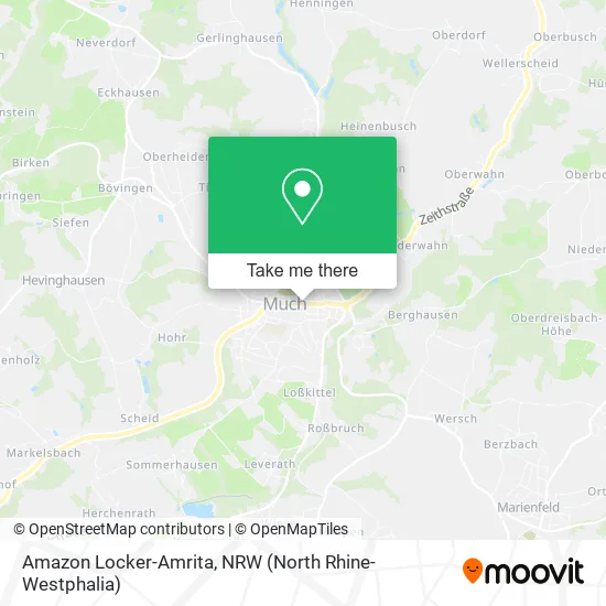 Карта Amazon Locker-Amrita