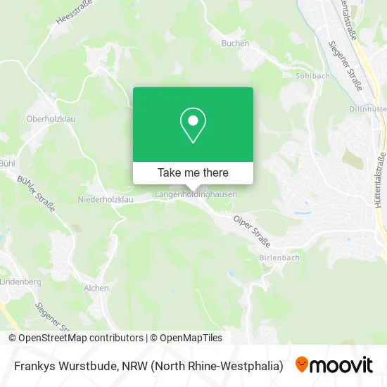 Frankys Wurstbude map