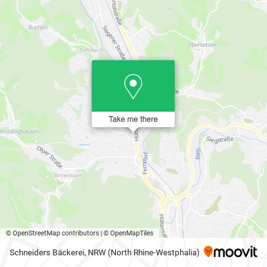 Schneiders Bäckerei map