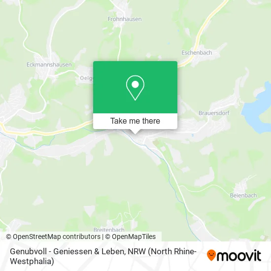 Карта Genubvoll - Geniessen & Leben