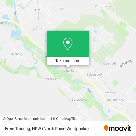 Карта Freie Trauung