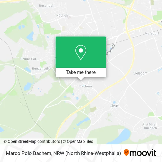 Карта Marco Polo Bachem